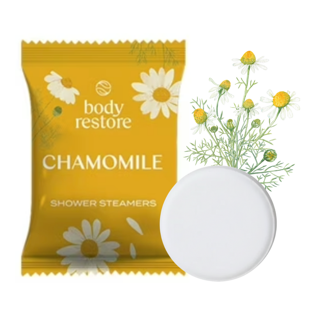 Pastille de douche à la camomille