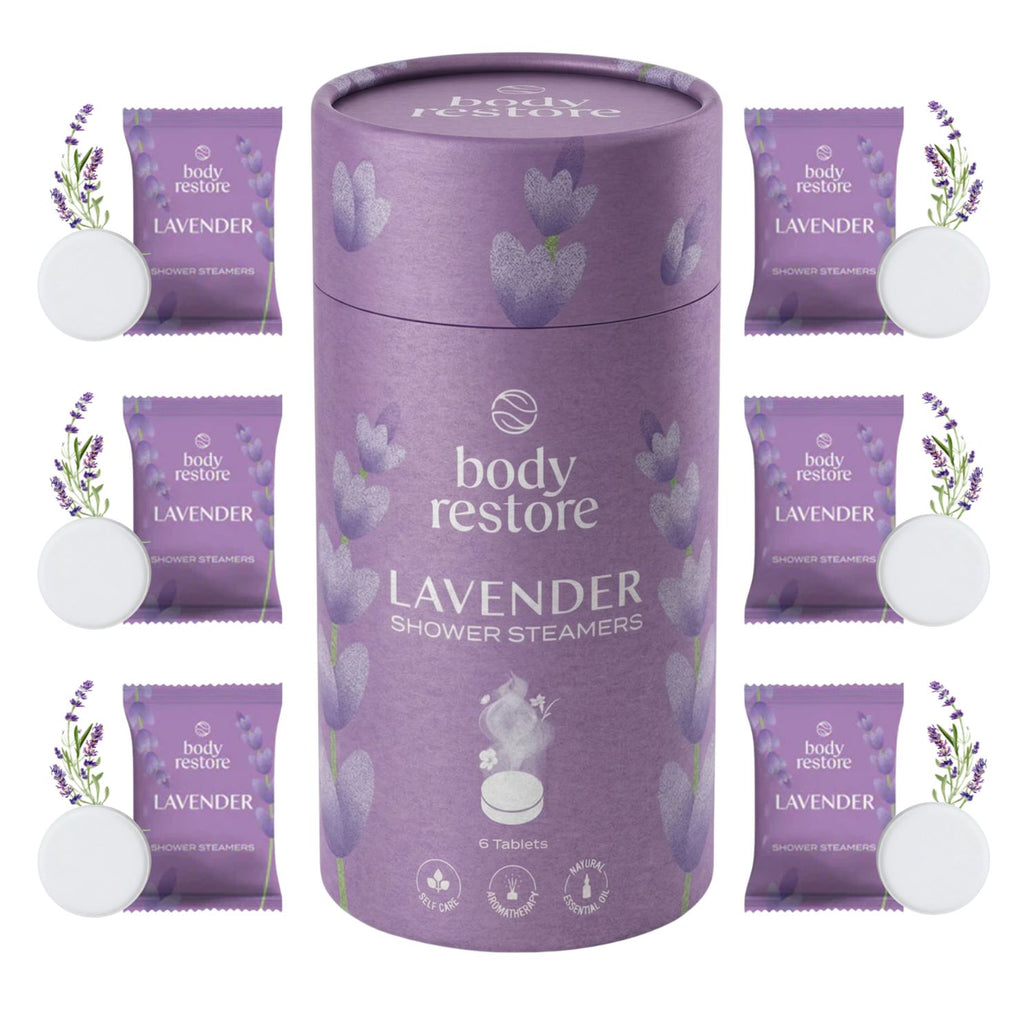 Pastilles de douche à la lavande - Coffret cadeau 6 pièces