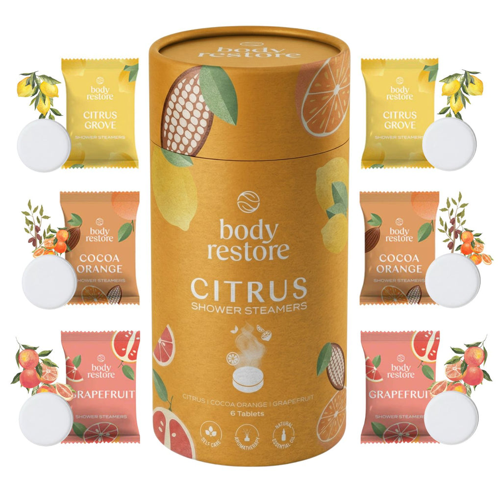 Pastilles de douche Citrus Mix - Coffret cadeau 6 pièces