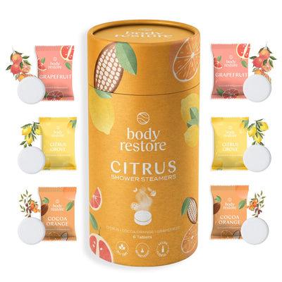 Pastilles de douche Citrus Mix - Coffret cadeau 6 pièces