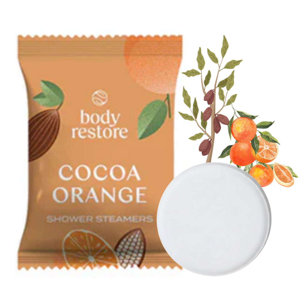 Diffuseur de douche à l'orange
