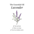 Pastilles de douche à la lavande - Coffret cadeau 6 pièces
