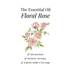 Pastilles de douche parfum rose florale - lot de 15