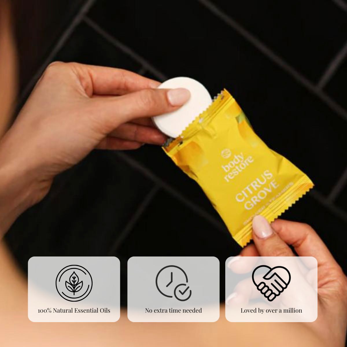 Pastilles de douche Citrus Mix - Coffret cadeau 6 pièces