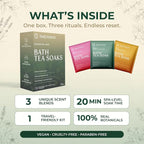 Bath Tea Soaks - Essential Mix (3 stuks)