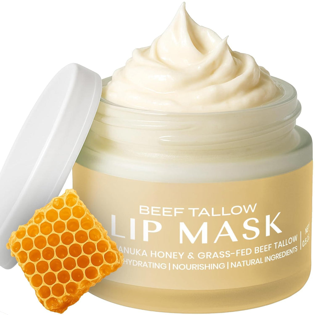 Beef Tallow Lip Mask - Vanilla