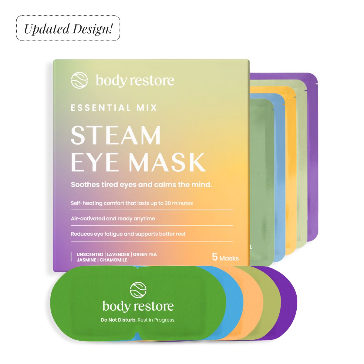 Variety Stoom Oogmaskers - 5 Pack