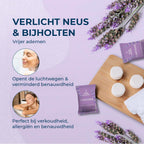 Pastilles de douche à la lavande - Coffret cadeau 6 pièces